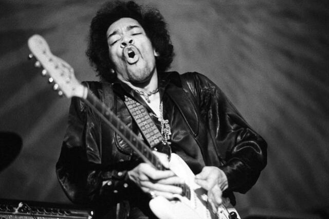 Jimi Hendrix. (Foto: La Tercera)