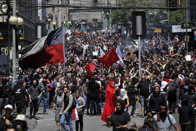 Desde la semana pasada, Chile vive intensos conflictos sociales