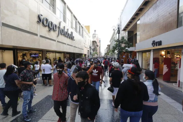 Aglomeraciones por el Día de la Madre. Foto: Carlos Félix/La República