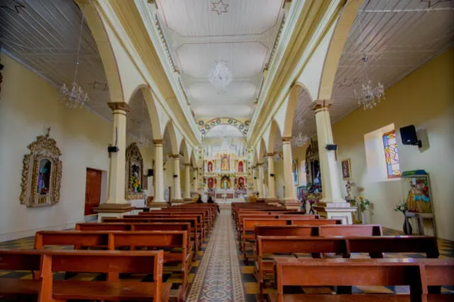 Llamada inicialmente como iglesia Nuestra Señora del Pilar, la construcción fue declarada santuario en 2002. Foto: José Carlos Tamayo