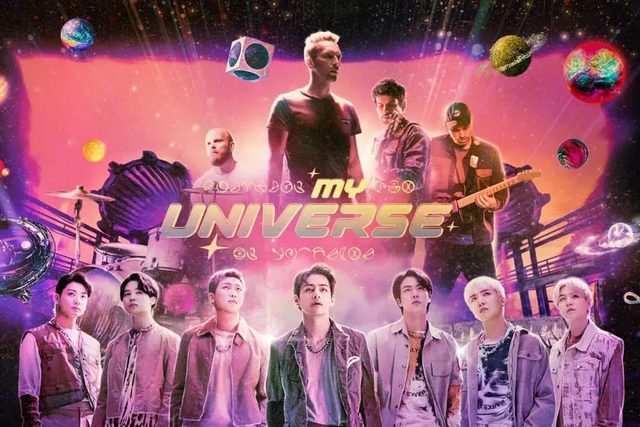 BTS, Coldplay, My universe