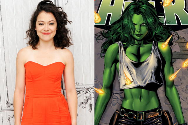 Según Marvel Tatiana Maslany sería Jennifer Walters - She Hulk. Foto: Entertainment Weekly.