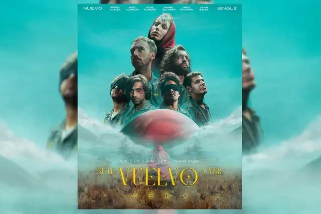 Esta es la portada de "Si te vuelvo a ver" junto a Nuria Saba