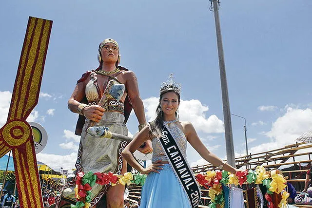 Gran corso carnavalesco despidió la fiesta del Rey Momo en Cajamarca