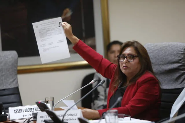 Betty Ananculí: Comisión decidirá si levanta su inmunidad parlamentaria en 15 días 