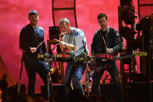 Chris Martin es el líder de la banda Coldplay