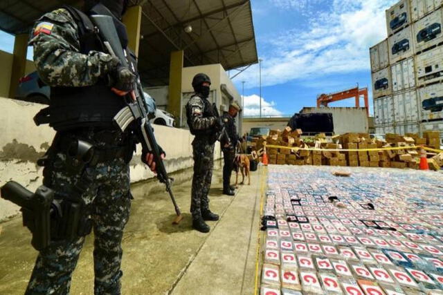 El gobierno de Lasso se enfocará eN luchar contra eL narcotráfico: Foto: AFP