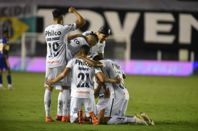 Santos clasificó a su quinta final de Copa Libertadores. Foto: Santos