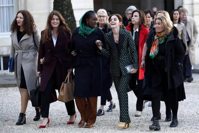 Emma Watson defiende a las mujeres en la Cumbre de Francia (FOTOS)