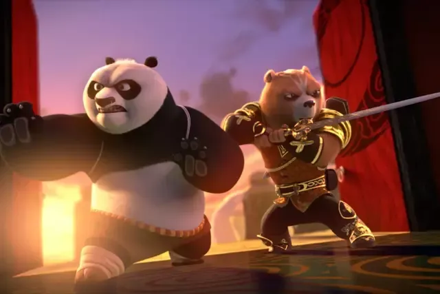 "Kung Fu Panda: el guerrero dragón"
