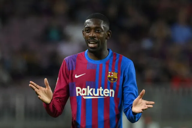 Ousmane Dembélé aún no llega a un acuerdo con el FC Barcelona para su renovación. Foto: AFP