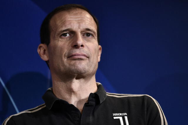 Allegri lleva dos temporadas sin estar en un banquillo de fútbol. A mediados del 2019, dejó la Juventus. Ahora estaría a un paso de volver. Foto: AFP/Marco Bertorello