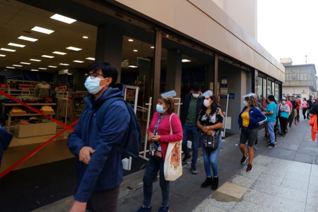 Aglomeraciones por el Día de la Madre. Foto: Carlos Félix/La República