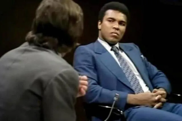 Muhammad Ali en entrevista con la BBC.