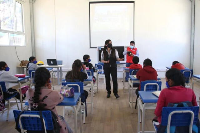 El ministro de Educación señaló que toman como prioridad la recuperación de los aprendizajes de escolares. Foto: Andina