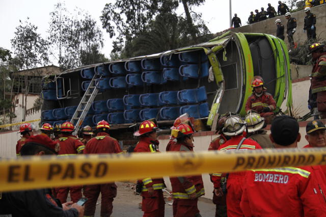 Cerro San Cristóbal: Impactante accidente deja 9 muertos y 36 heridos [FOTOS]