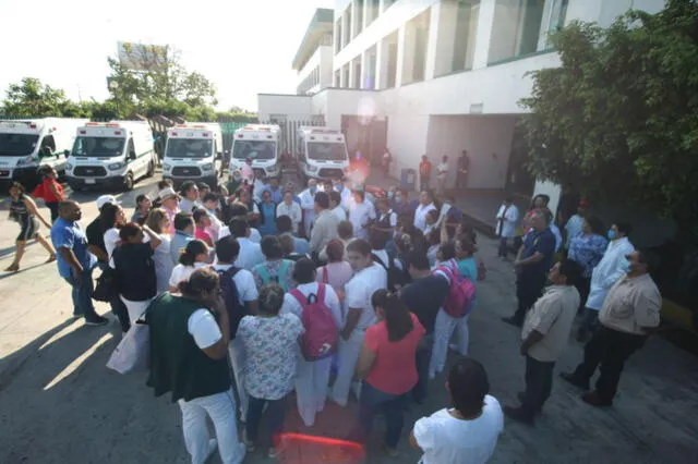 Protestas médicas en México por falta de insumos para contrarrestar el COVID-19. (Foto: Cuartoscuro)
