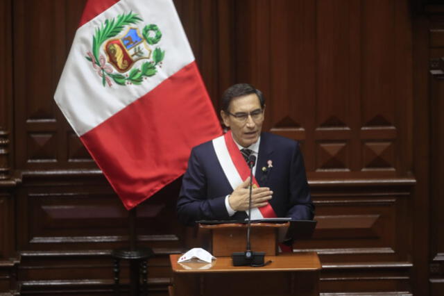 Martín Vizcarra resaltó que su Gobierno impulsó las reformas política y judicial. Foto: Presidencia.