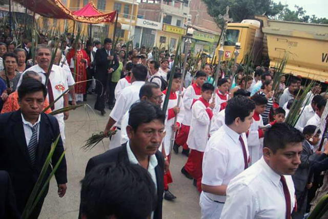 Semana Santa: empezó la festividad en Catacaos 