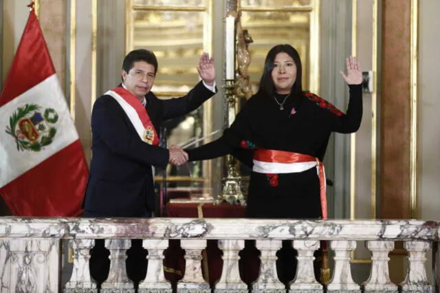 Betssy Chávez, Pedro Castillo. Foto: Marco Cotrina/ La República