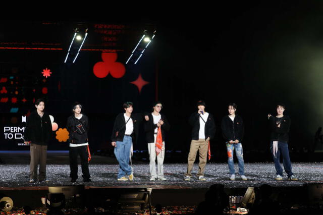 BTS en PTD on stage (online). Foto: BIGHIT