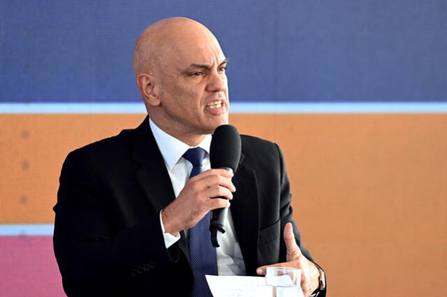 El presidente del Tribunal Superior Electoral (TSE), Alexandre de Moraes. Foto: AFP