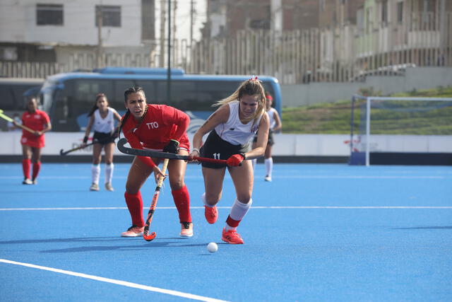 Perú vs. Trinidad y Tobago: final del Pan American Challenge. Foto: Pan Am Hockey/Twitter