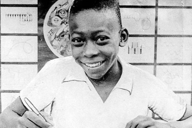 Pelé de niño (fuente: difusión)