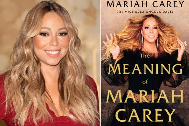The meaning of Mariah Carey, la última autobiografía de la cantante. Foto: difusión