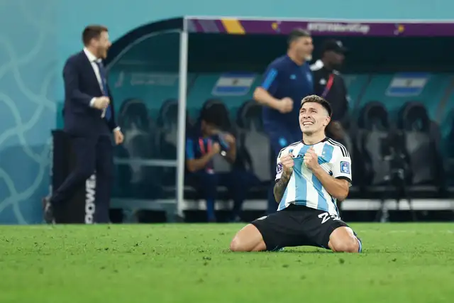 Lisandro Martínez es titular con Argentina. Foto: EFE