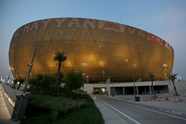 El Lusail Stadium es el recinto más grande que se construyó para esta edición del mundial. Foto: AFP