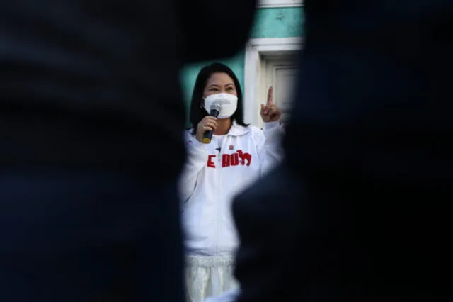 Keiko Fujimori. Foto: John Reyes