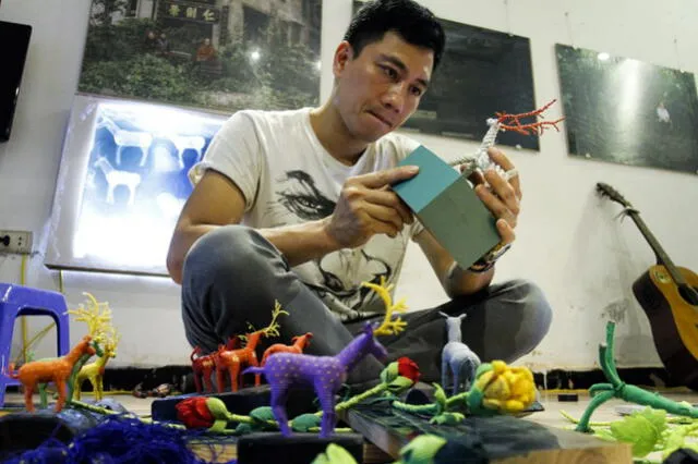 Vietnamitas condenados a pena capital hacen artesanía a escondidas [FOTOS]