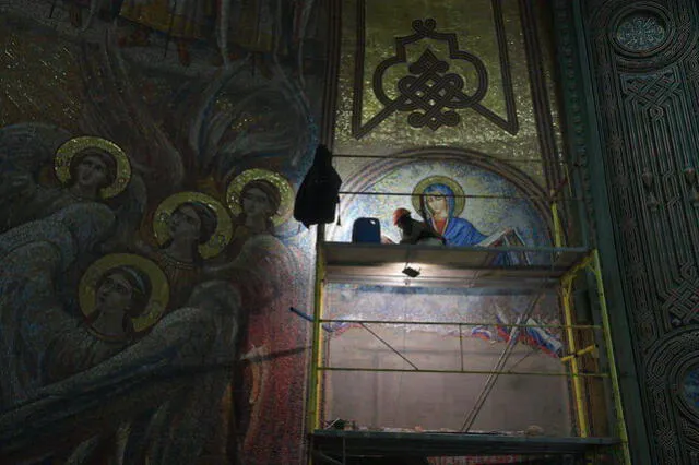 Iglesia Ortodoxa en Rusia. Foto: Twitter.