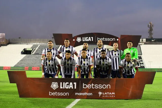 Así alineó Alianza Lima en la fecha 1 de la Liga 1 Betsson 2022. Foto: LFP