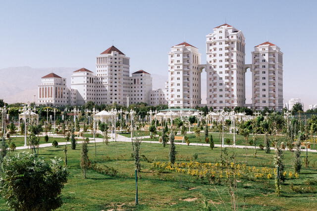 Asjabad, capital de Turkmenistán
