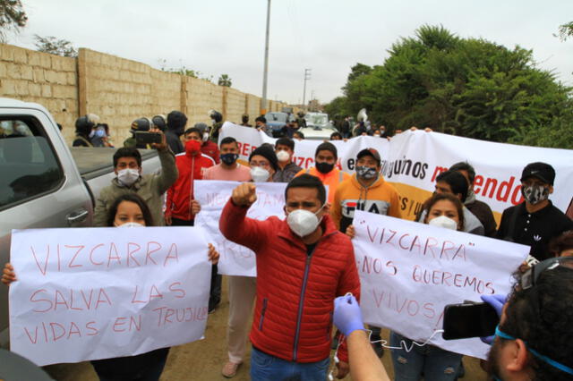 Vecinos de Huanchaco alzaron su voz de protesta