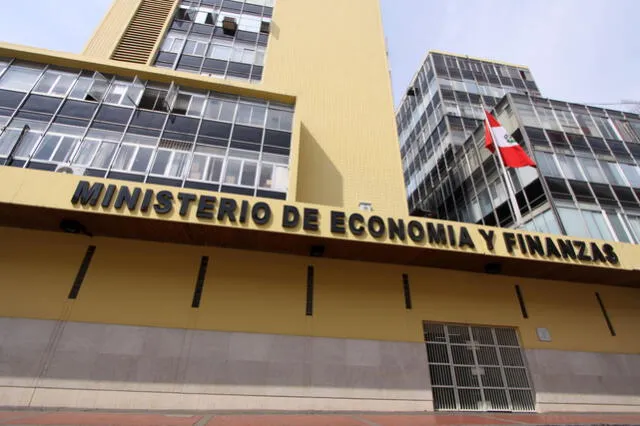 Ministerio de Economía y Finanzas. Foto: Andina
