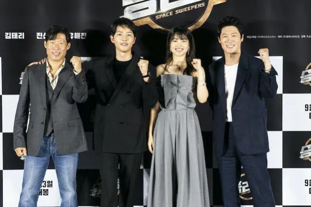 song joong ki, space sweepers, kim tae ri