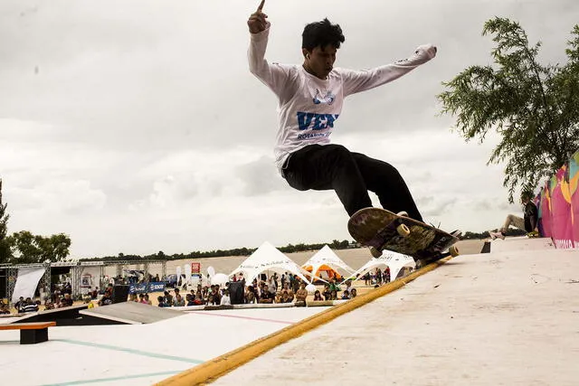 Skateboarding es uno de los deportes más esperados, tras su gran éxito en los Juegos Olímpicos de Tokio 2020. Foto: Rosario 2022