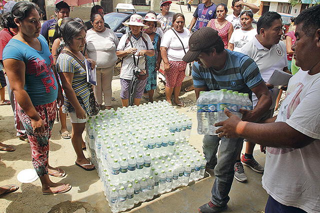 Damnificados claman a las autoridades por ayuda más rápida en Trujillo