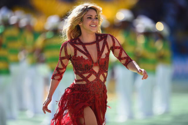 Shakira en el Mundial Brasil 2014.