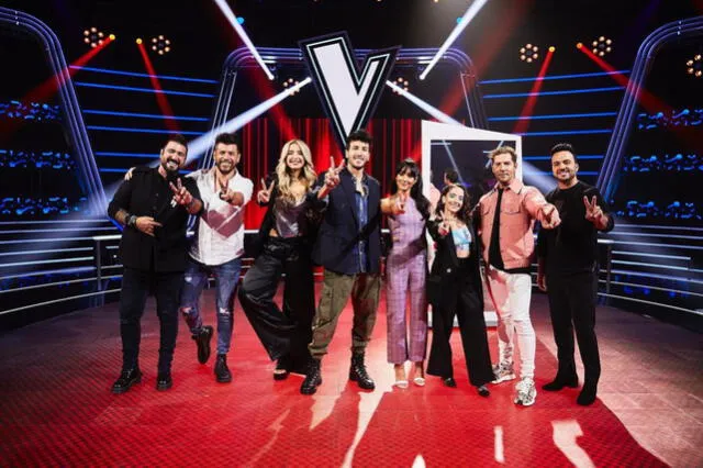 Evaluna en La voz kids España. Foto: Instagram