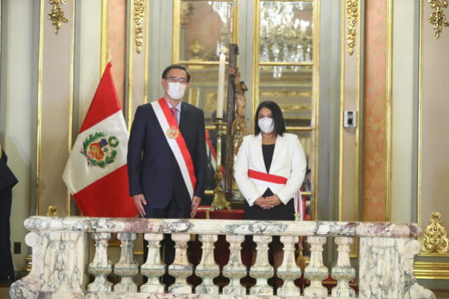 Ana Neyra juró nuevamente como ministra de Justicia. Foto: Palacio-