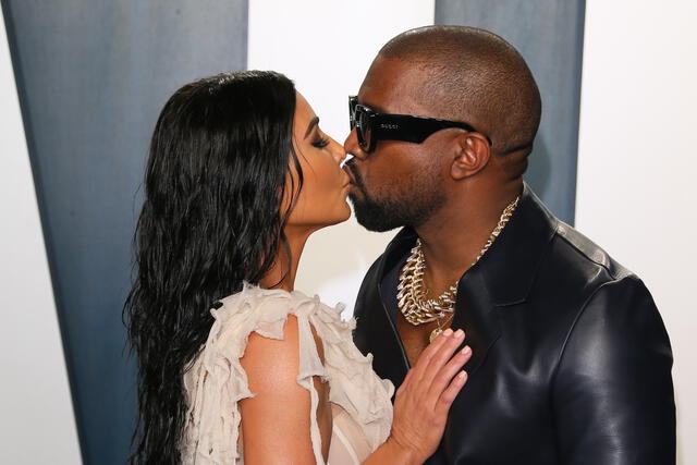 Kanye West y Kim Kardashian