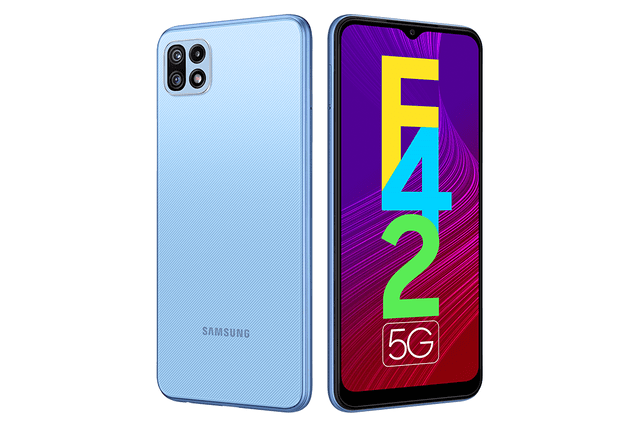Diseño del nuevo Galaxy F42 5G. Foto: Samsung