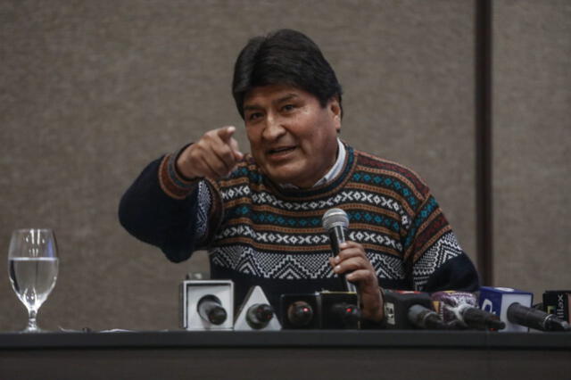 Evo Morales. Foto: Aldair Mejia/La República