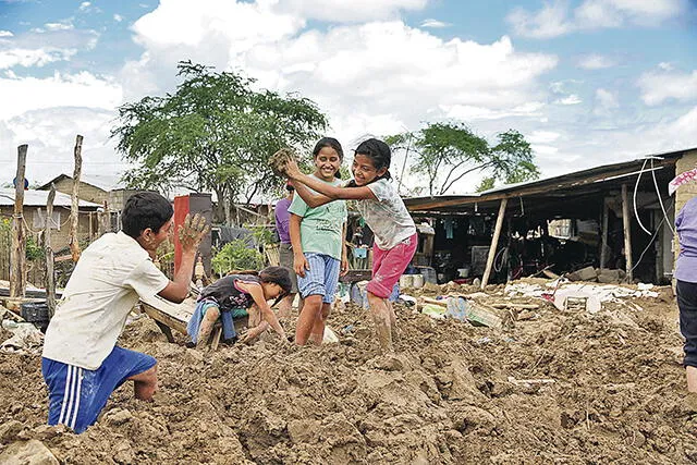 Los estragos de las lluvias en las zonas más vulnerables de Lambayeque