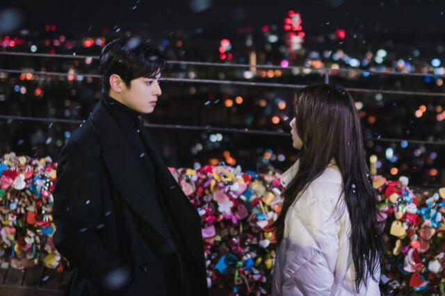 True Beauty en Namsan Tower. Foto: tvN