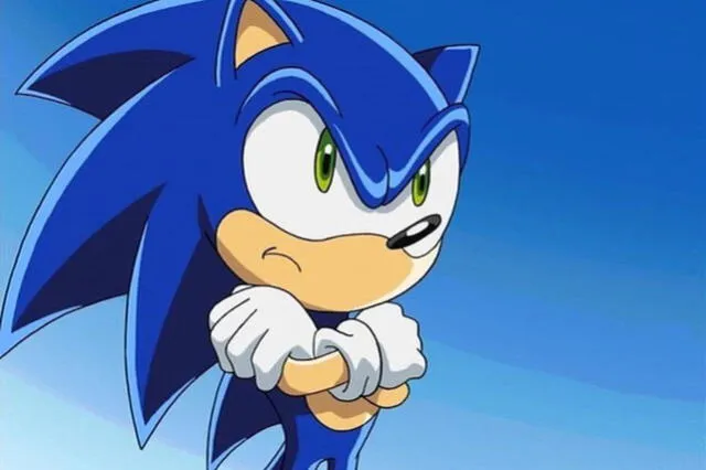 Sonic versión animada Sonic versión animada